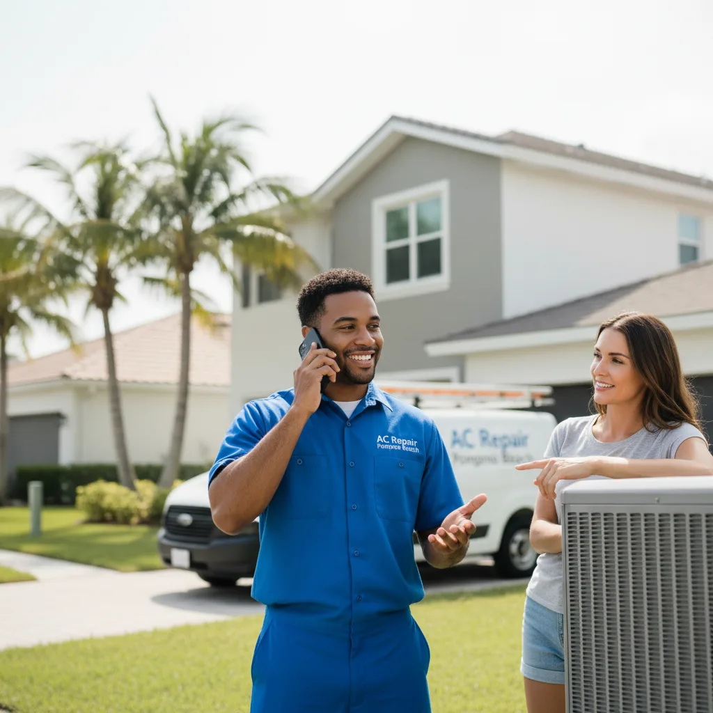 AC Repair Pompano Beach customer support in Morrisonville